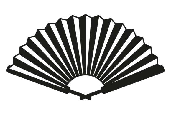 Folding Fan: Paper Fashion Illustrations & Graphics