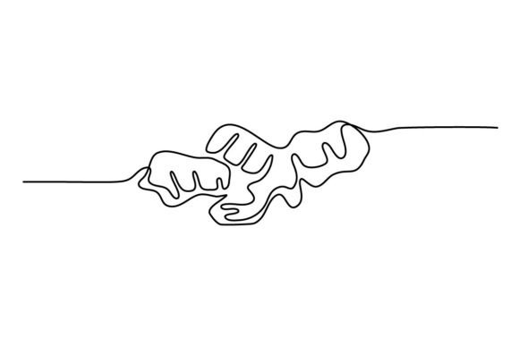 Ginger One Continuous Line Graphics for Crafting Illustrations