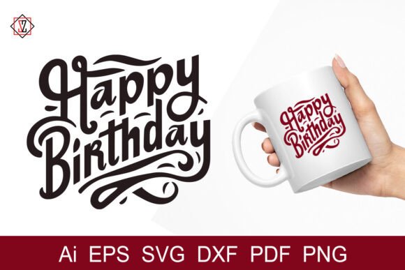 Happy Birthday Lettering_2: Graphics & Illustrations Deep Dive