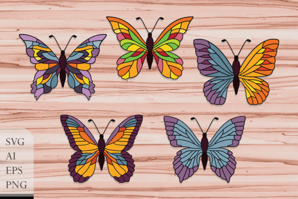 How a Stained Glass Butterfly Graphic Elevates Client Projects